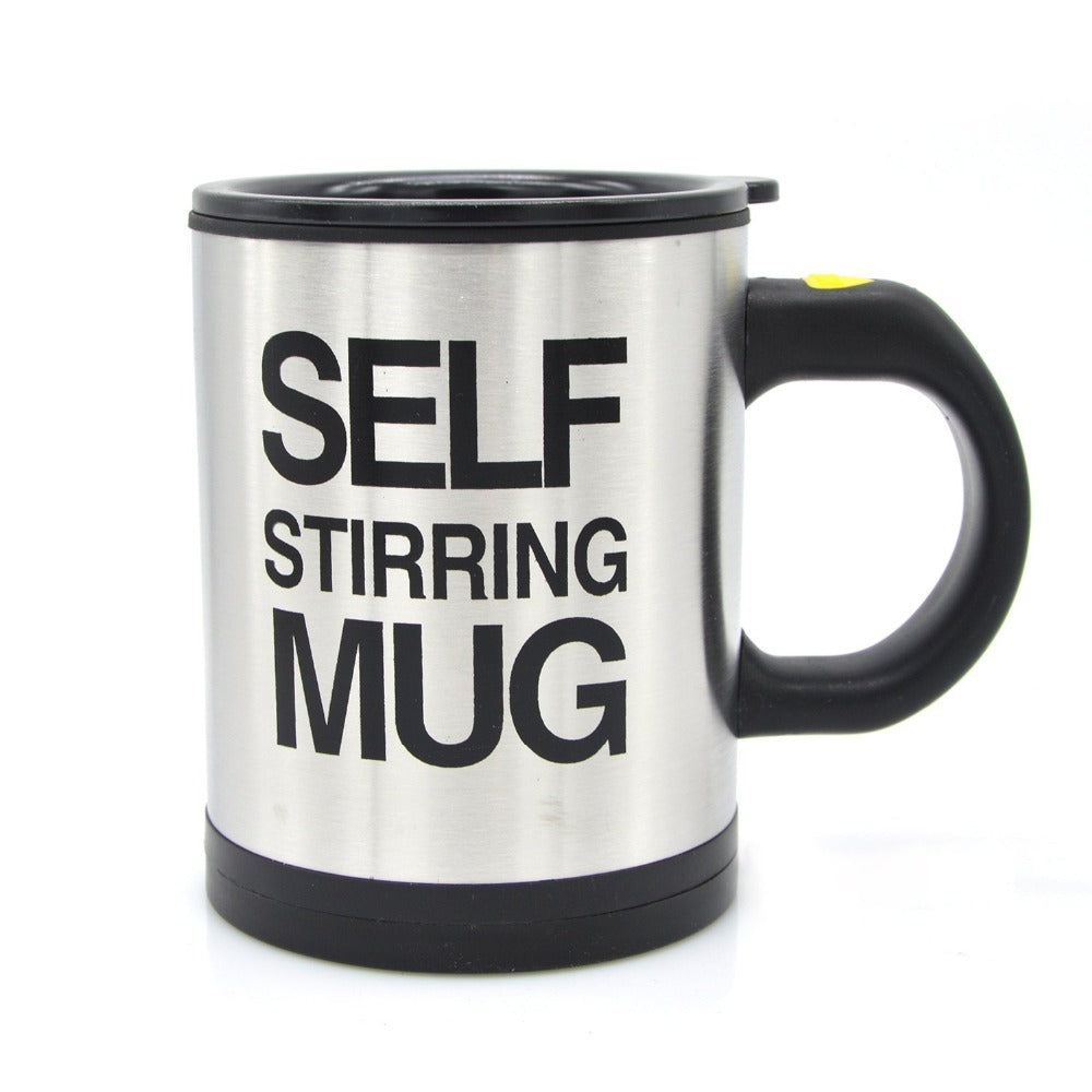 400mL Self Stirring Mug with Lid Automatic Stirring Coffee Cup