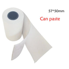 Stickers Thermal printing paper 3 rolls White