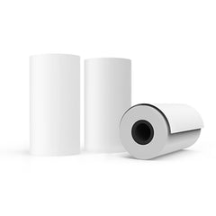 Stickers Thermal printing paper 3 rolls White