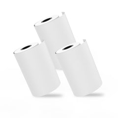 Stickers Thermal printing paper 3 rolls White