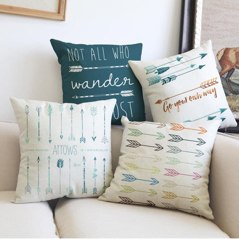 Arrow Art  Pillowcases